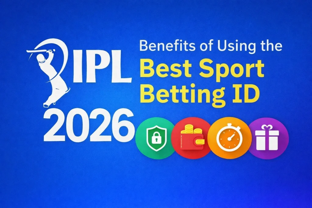 Benefits of using the Best Sport Betting ID with IPL 2026 logo for secure betting