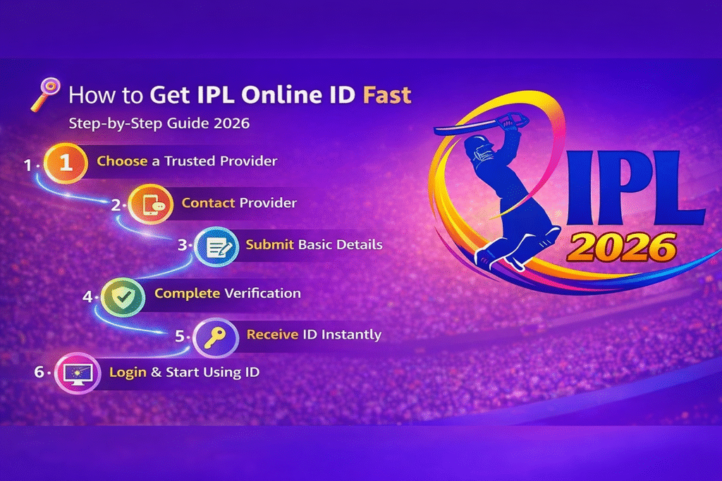 How to get IPL Online ID fast step by step guide 2026 with IPL logo