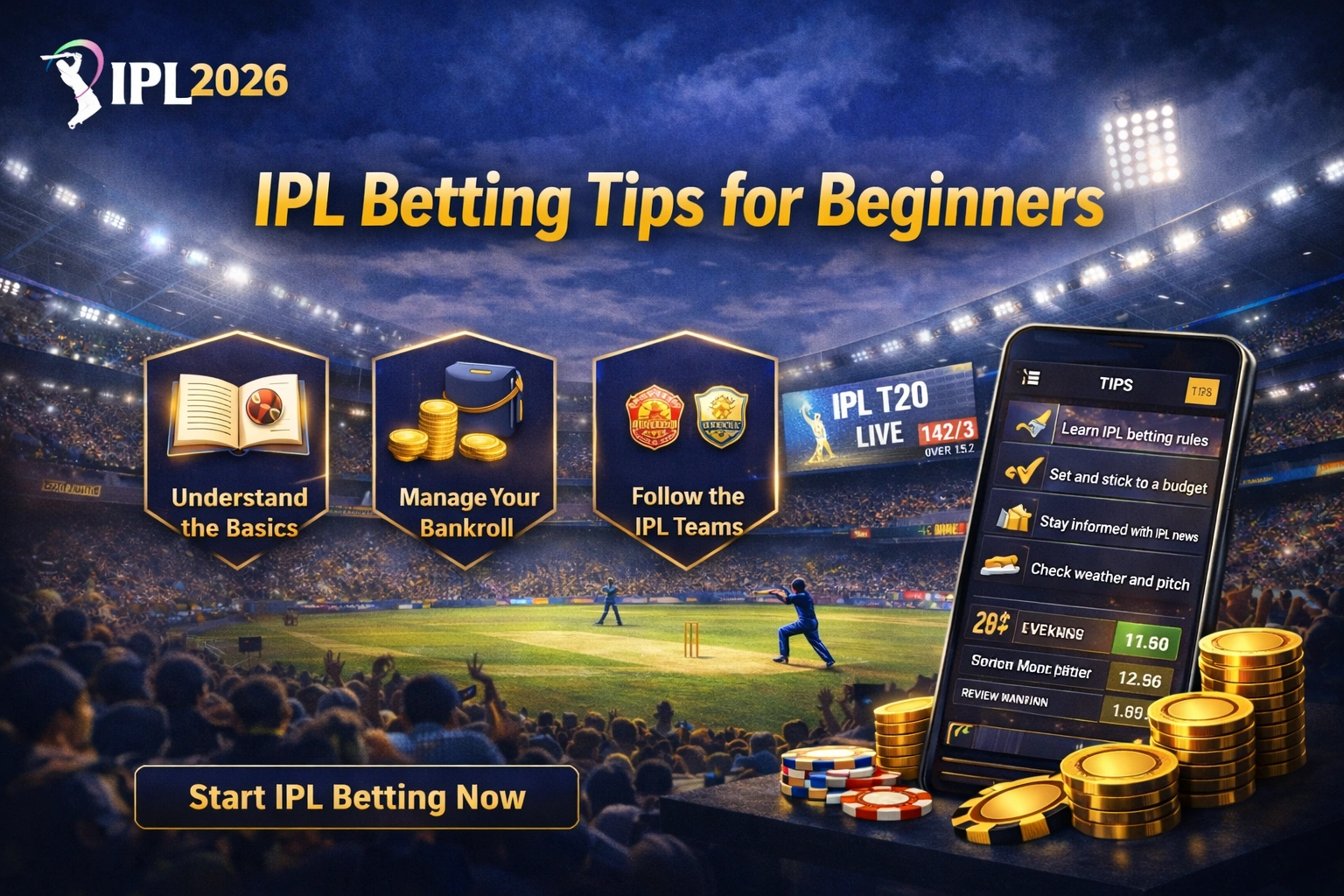 IPL betting tips for beginners cricket betting guide