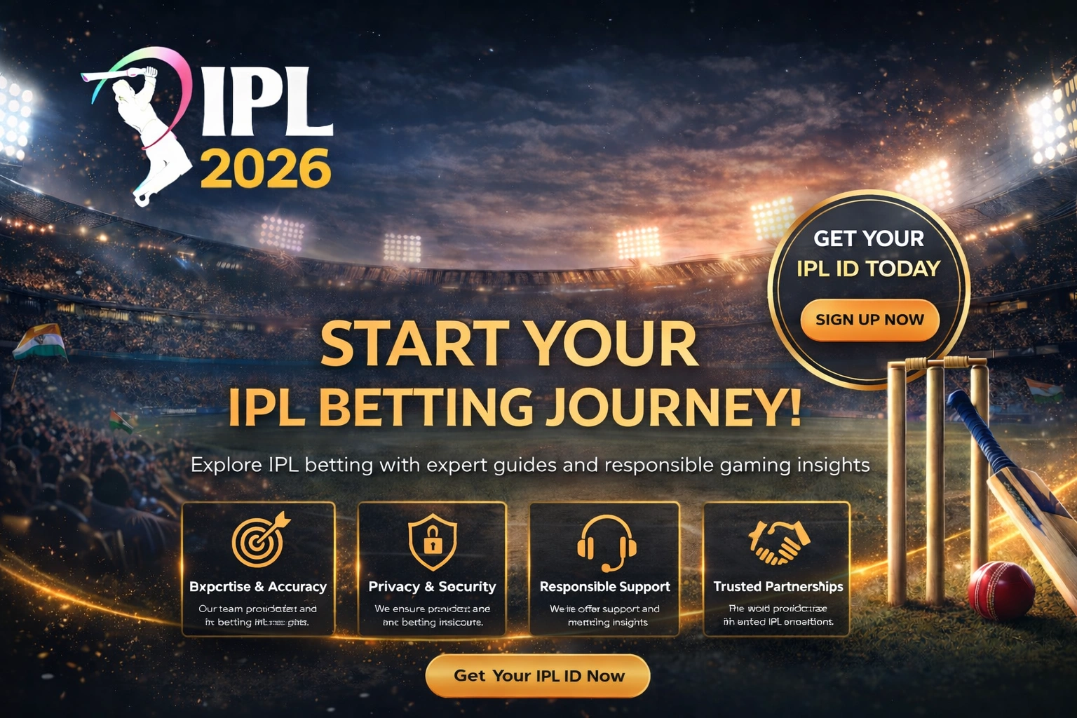 Start your IPL betting journey banner