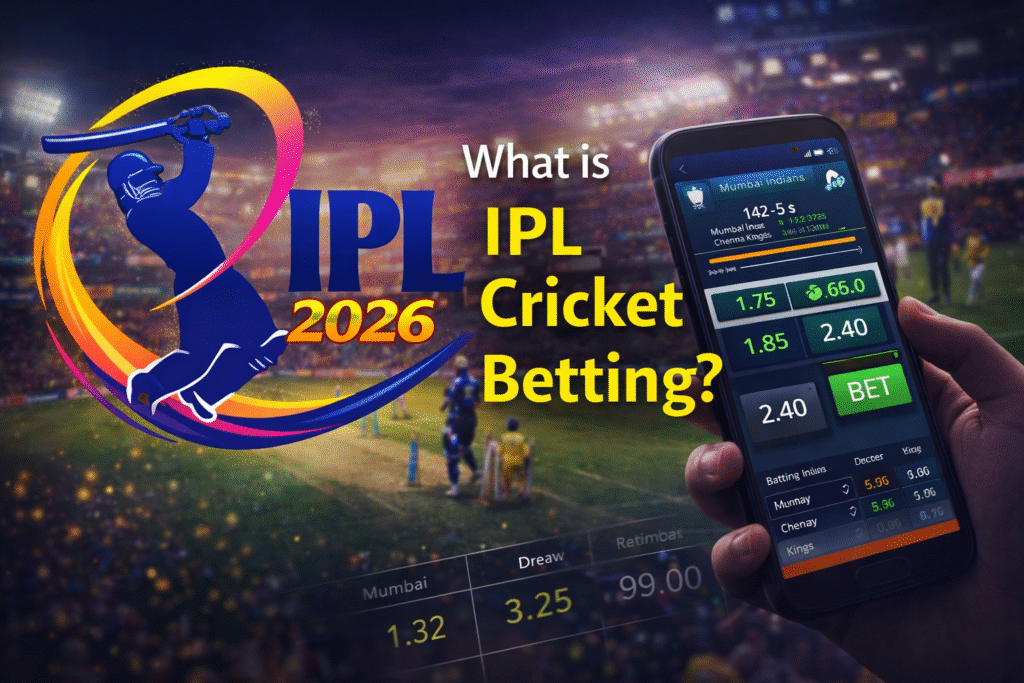 What is IPL Cricket Betting 2026 with IPL Logo and betting app