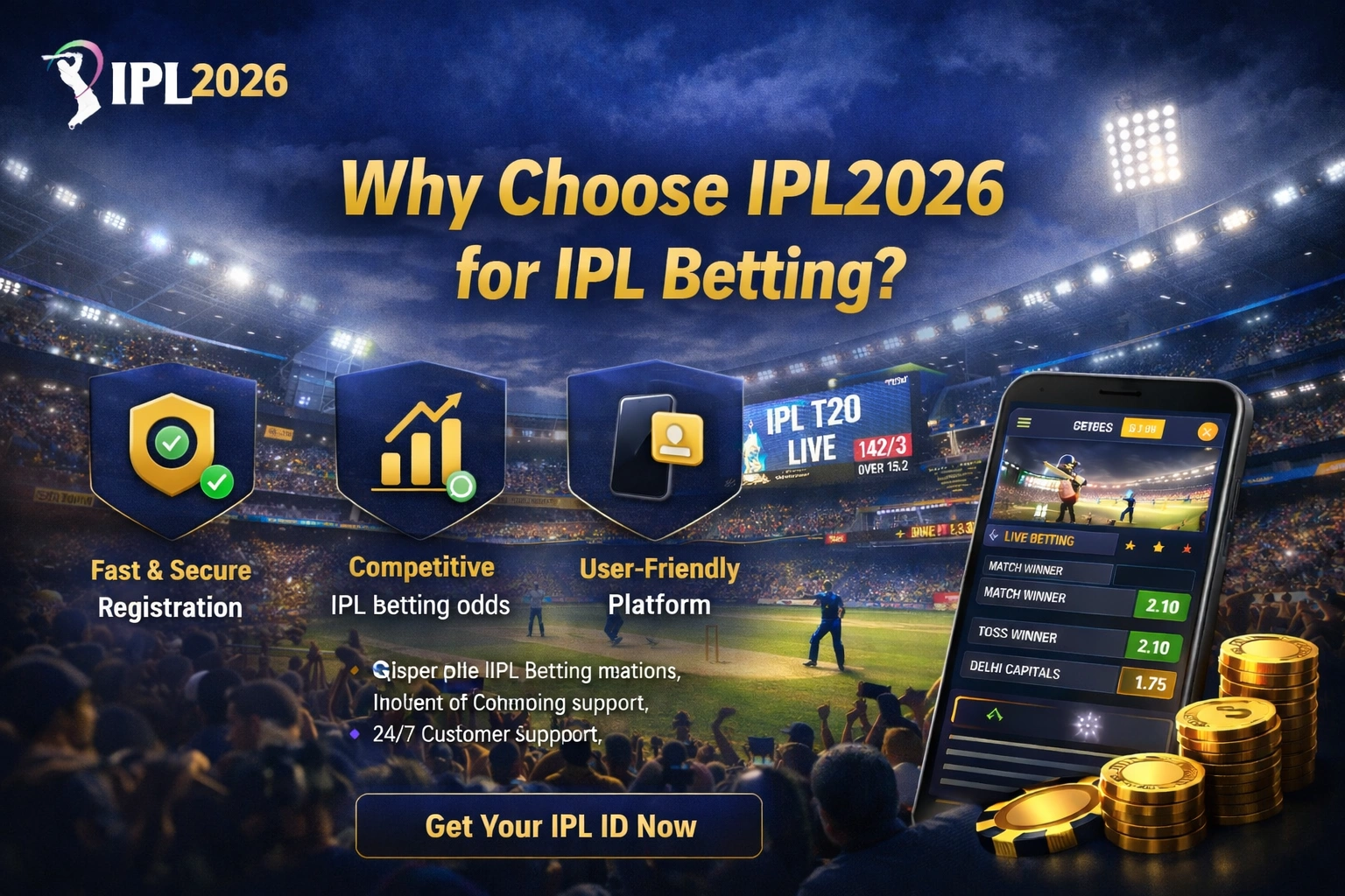 Why choose IPL2026 for IPL betting platform