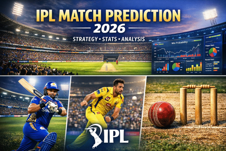 IPL Match Prediction 2026 strategy stats analysis cricket guide